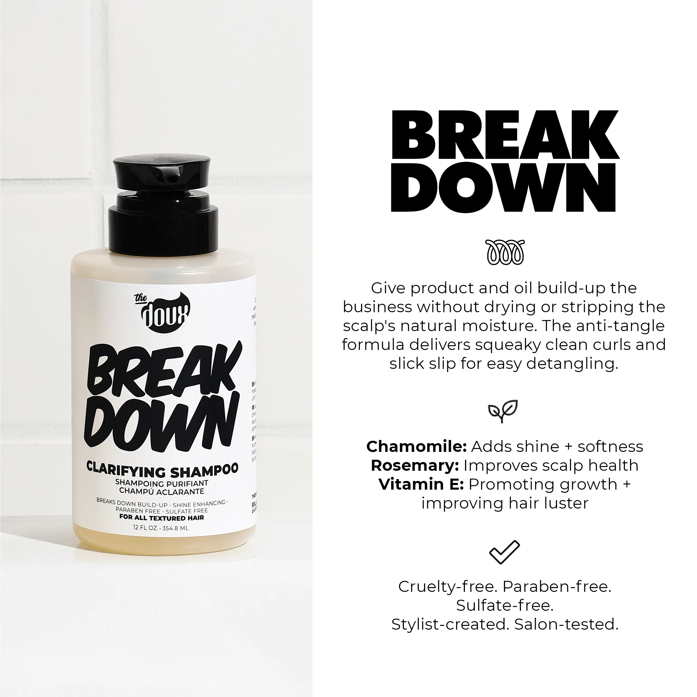 BREAKDOWN Clarifying Shampoo 12oz - Image 4